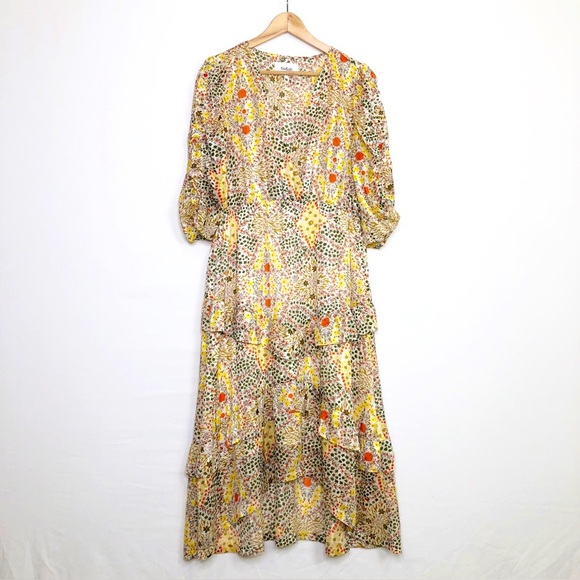 Ba&Sha floral midi Lady Maxie dress - Picture 1 of 11